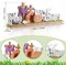 Easter Decorations Resin He is Risen Decorations Easter Table Decorations Spring Figurines Home Decor for Household and Office Table Decoration